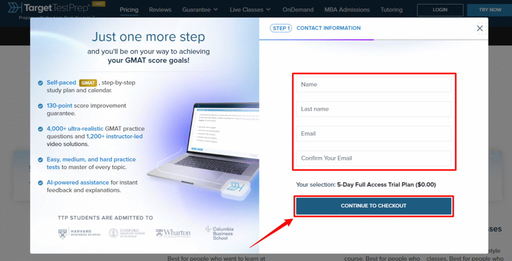 Add contact information